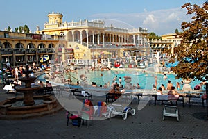 The Szechenyi Spa in Budapest