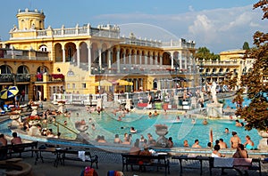The Szechenyi Spa in Budapest