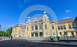 The Railway station in Szeged, Hungary