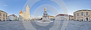 Szentharomsag square in Castle District, Budapest, Hungary