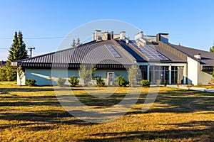 Szklany Dom - Glass House - educational center within Zeromszczyzna - historic museum manor house of Stefan Zeromski, polish