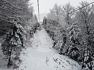 Szpindlerovy mlyn. czech republic, skiing photo