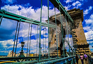 The SzÃÂ©chenyi Chain Bridge