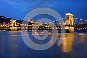 Széchenyi Chain Bridge Budapest, Hungary