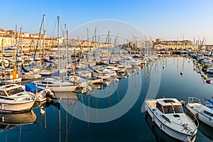 Marina of SÃÂ¨te, in HÃÂ©rault, in Occitanie, France photo