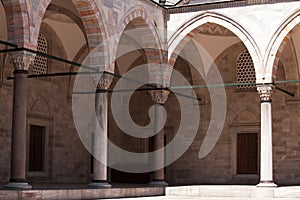 SÃÂ¼leymaniye Mosque Courtyard, Istanbul photo