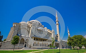 The SÃÂ¼leymaniye Mosque in Istanbul. photo