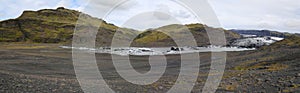 Sólheimajökull Glacier Panorama