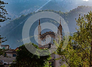 SÃ³ller on the island of Mallorca