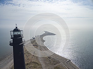 SÃµrve lighthouse and the beginning of the island Saaremaa