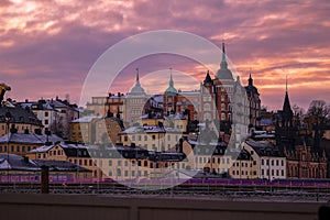 SÃ¶dermalm in the evening light