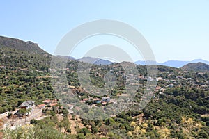 SÃ¶gÃ¼t village in Marmaris city, Turkey.