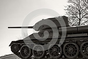 T-34 Russian Battle Tank from around 1941