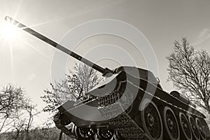 T-34 Russian Battle Tank from around 1941