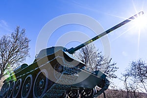 T-34 Russian Battle Tank from around 1941