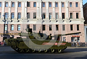 The T-14 Armata is a new Russian main battle tank based on the Armata Universal Combat Platform