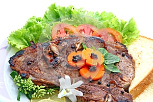 T Bone Pepper Steak