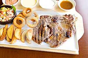 T-bone steak