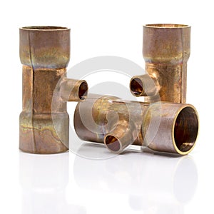 T-joint connection pipe of Air-conditioner or Refrigerant system