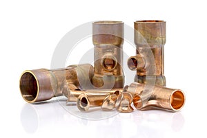 T-joint connection pipe of Air-conditioner or Refrigerant system