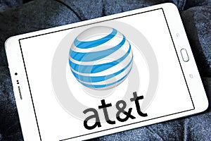 AT&T mobile operator logo