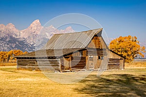 T.A. Moulton Barn in autum