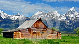 T.A. Moulton Barn and the Grand Tetons