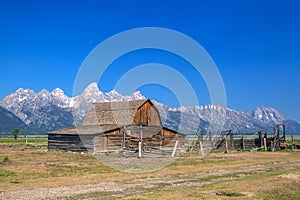 The T. A. Moulton Barn is a historic barn in Wyoming, United Sta