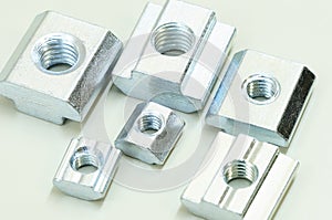 T-Nuts for Aluminum Profiles use with aluminum building kit
