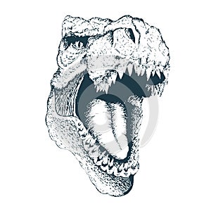 T-rex head