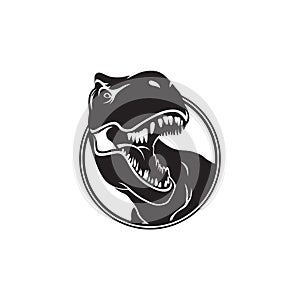 T rex logo design for company