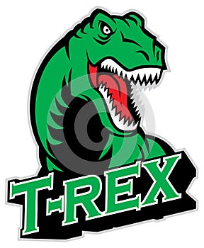 T-rex mascot