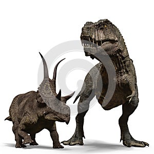 T-rex vs diabloceratops