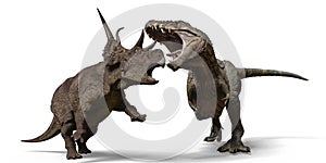 T-rex vs diabloceratops