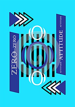 zero attitude t-shirt design