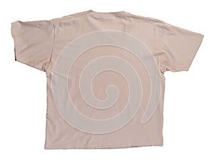 T-shirt isolated on white background