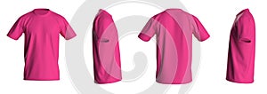 T-Shirt Pink Template