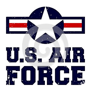 T-shirt print design U.S. Air Force photo