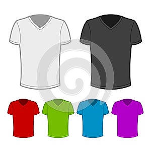 T-shirt in various colors - 1.