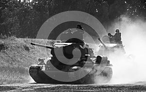 T34/85 tanks