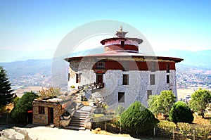 Ta Dzong, Bhutan National museum at Paro, Bhutan