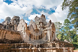 Ta Keo Temple in Angkor. a famous Historical site(UNESCO World Heritage) in Angkor, Siem Reap, Cambodia.