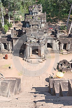 Ta Keo Temple in Angkor. a famous Historical site(UNESCO World Heritage) in Angkor, Siem Reap, Cambodia.