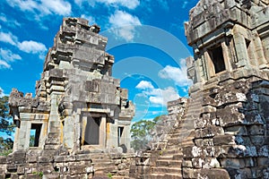 Ta Keo Temple in Angkor. a famous Historical site(UNESCO World Heritage) in Angkor, Siem Reap, Cambodia.