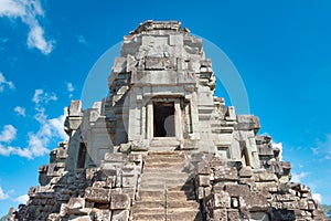 Ta Keo Temple in Angkor. a famous Historical site(UNESCO World Heritage) in Angkor, Siem Reap, Cambodia.