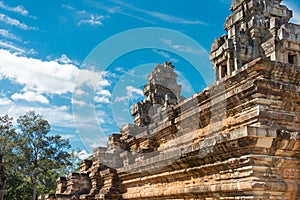 Ta Keo Temple in Angkor. a famous Historical site(UNESCO World Heritage) in Angkor, Siem Reap, Cambodia.