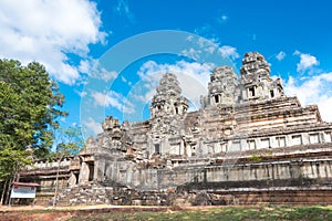 Ta Keo Temple in Angkor. a famous Historical site(UNESCO World Heritage) in Angkor, Siem Reap, Cambodia.