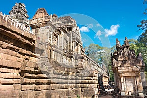 Ta Keo Temple in Angkor. a famous Historical site(UNESCO World Heritage) in Angkor, Siem Reap, Cambodia.