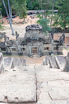 Ta Keo Temple in Angkor. a famous Historical site(UNESCO World Heritage) in Angkor, Siem Reap, Cambodia.