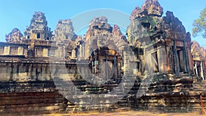 Ta Keo, a temple-mountain, a temple of the Khmer civilization, located on the territory of Angkor in Cambodia